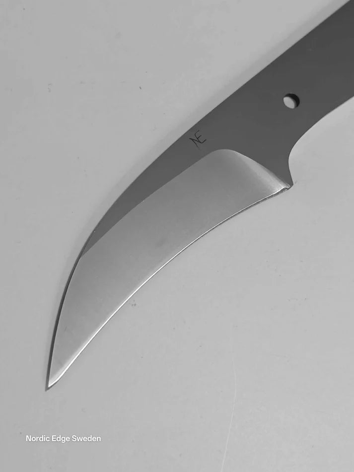 Nordic Edge Fenrir's Fang 80mm - Full Tang Mushroom Foraging Blade