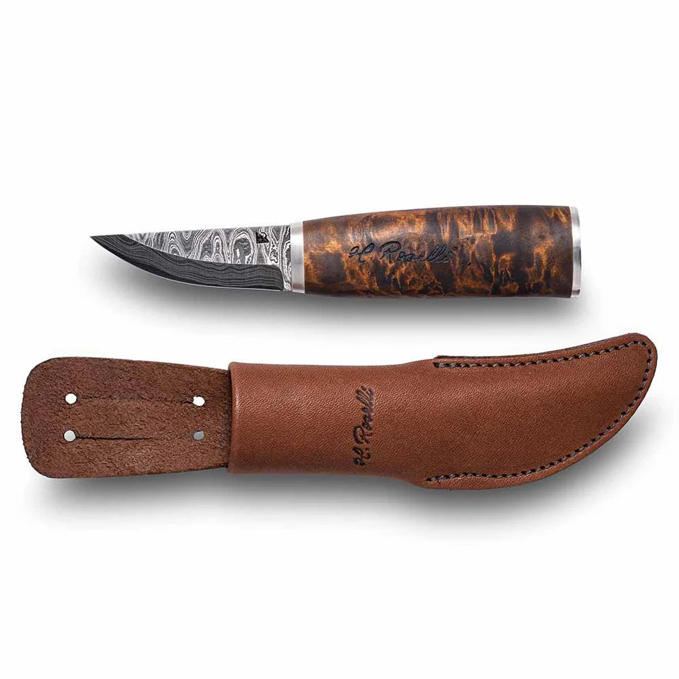 Roselli RD 330P The Grandmother Knife, Damascus