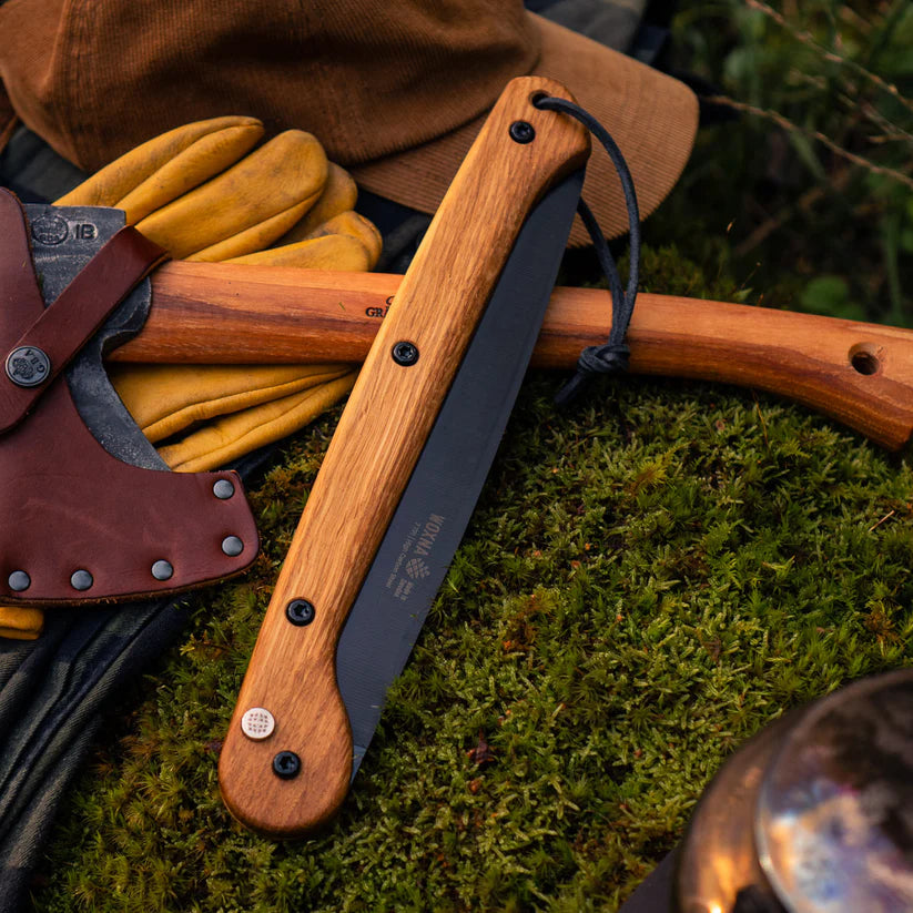 Woxna Hälsing Foldable Saw 10 inches - Oak & High Carbon Steel