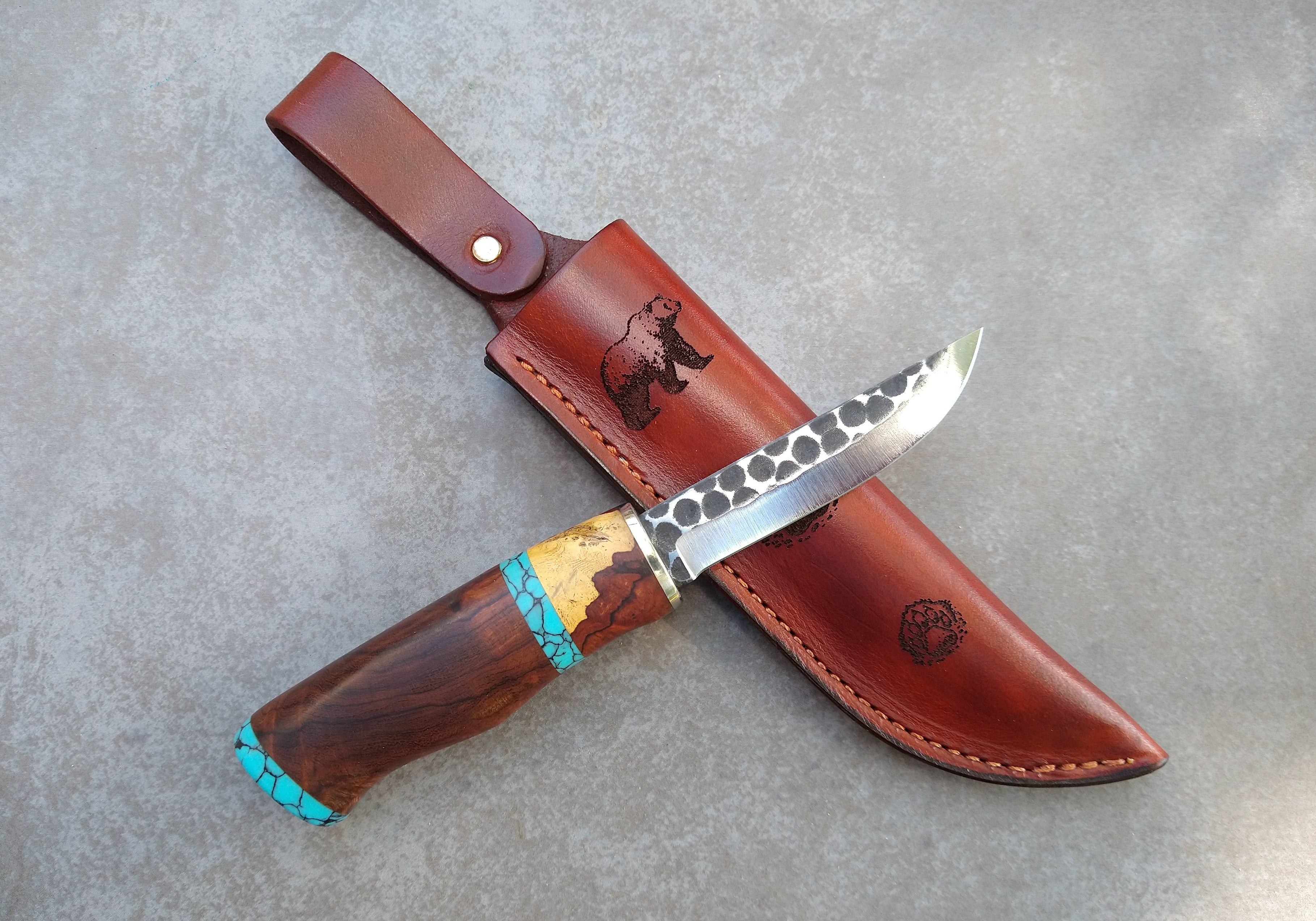 Kola Woodcraft Knives - Lauri Desert Ironwood - #13