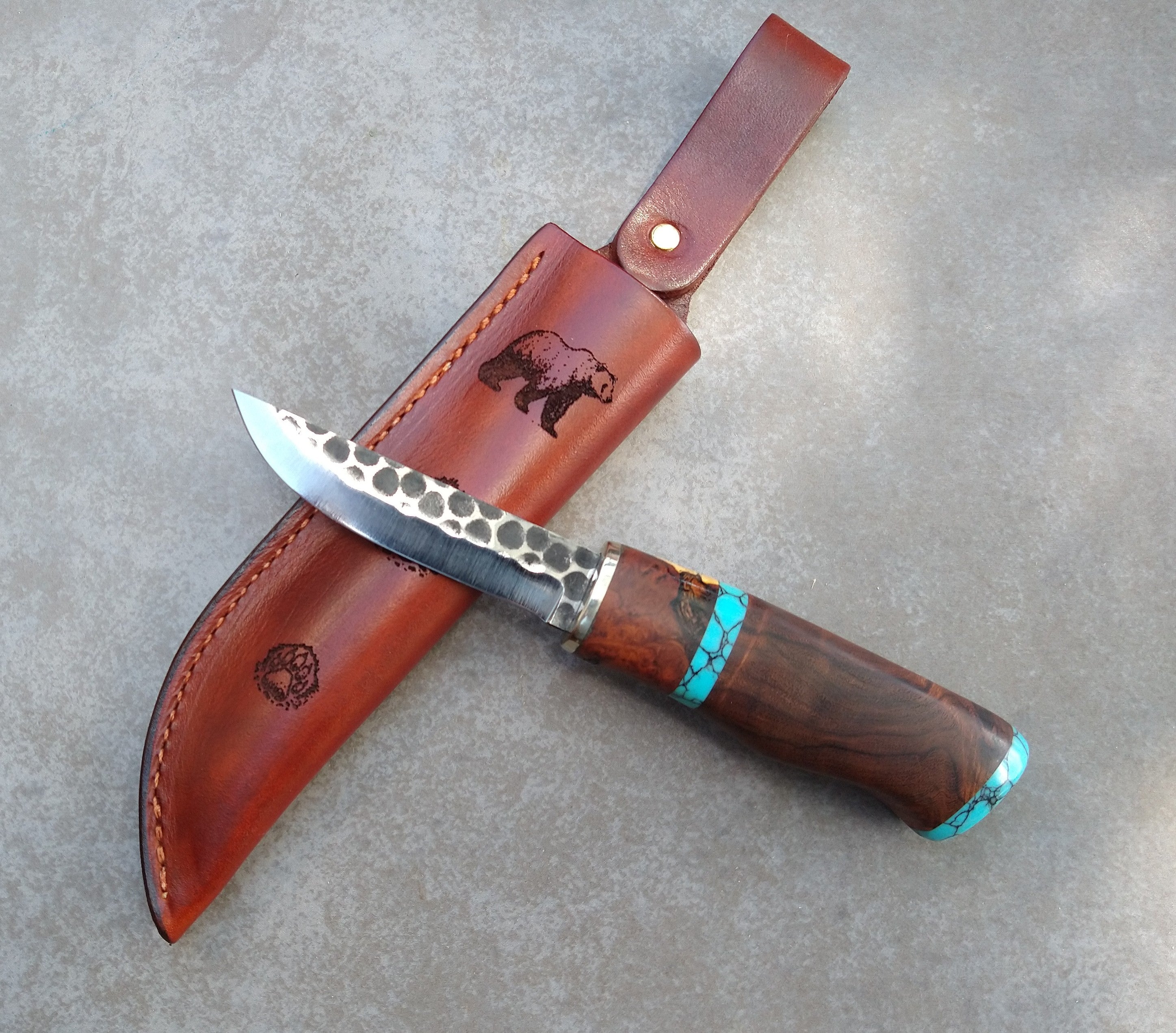 Kola Woodcraft Knives - Lauri Desert Ironwood - #13
