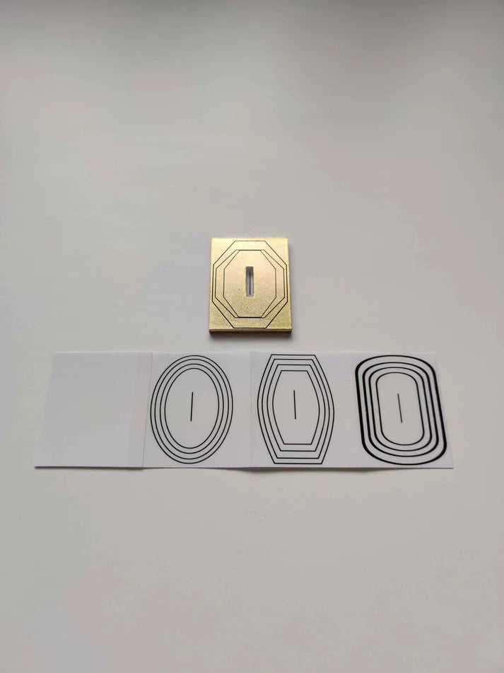 Nordic Edge DIY Universal Bolster (13x2.5mm Slot) (Brass or Stainless Steel)