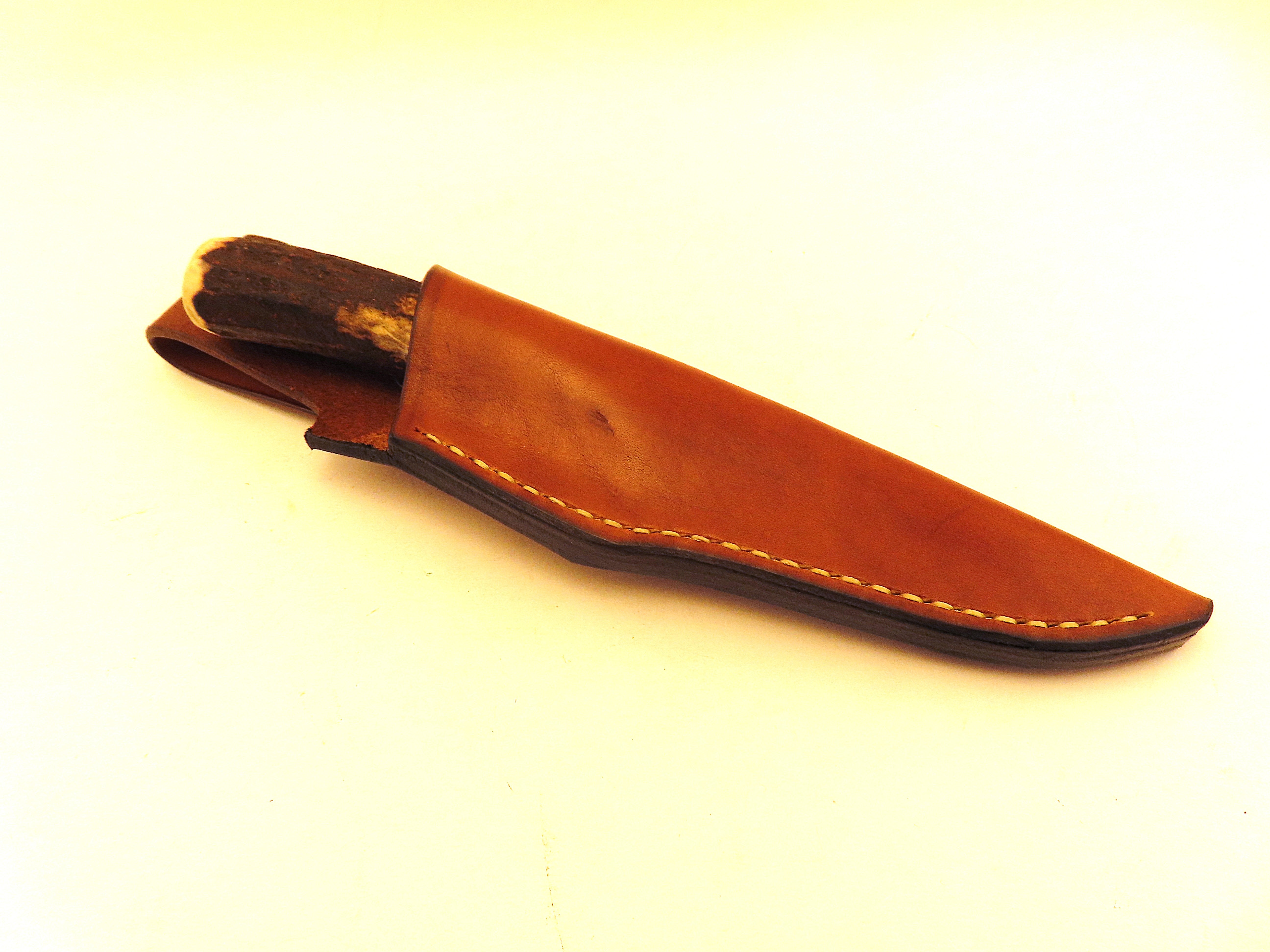 JBL Knives Custom - Mora Basic Stag Antler and Fiber Spacer #1