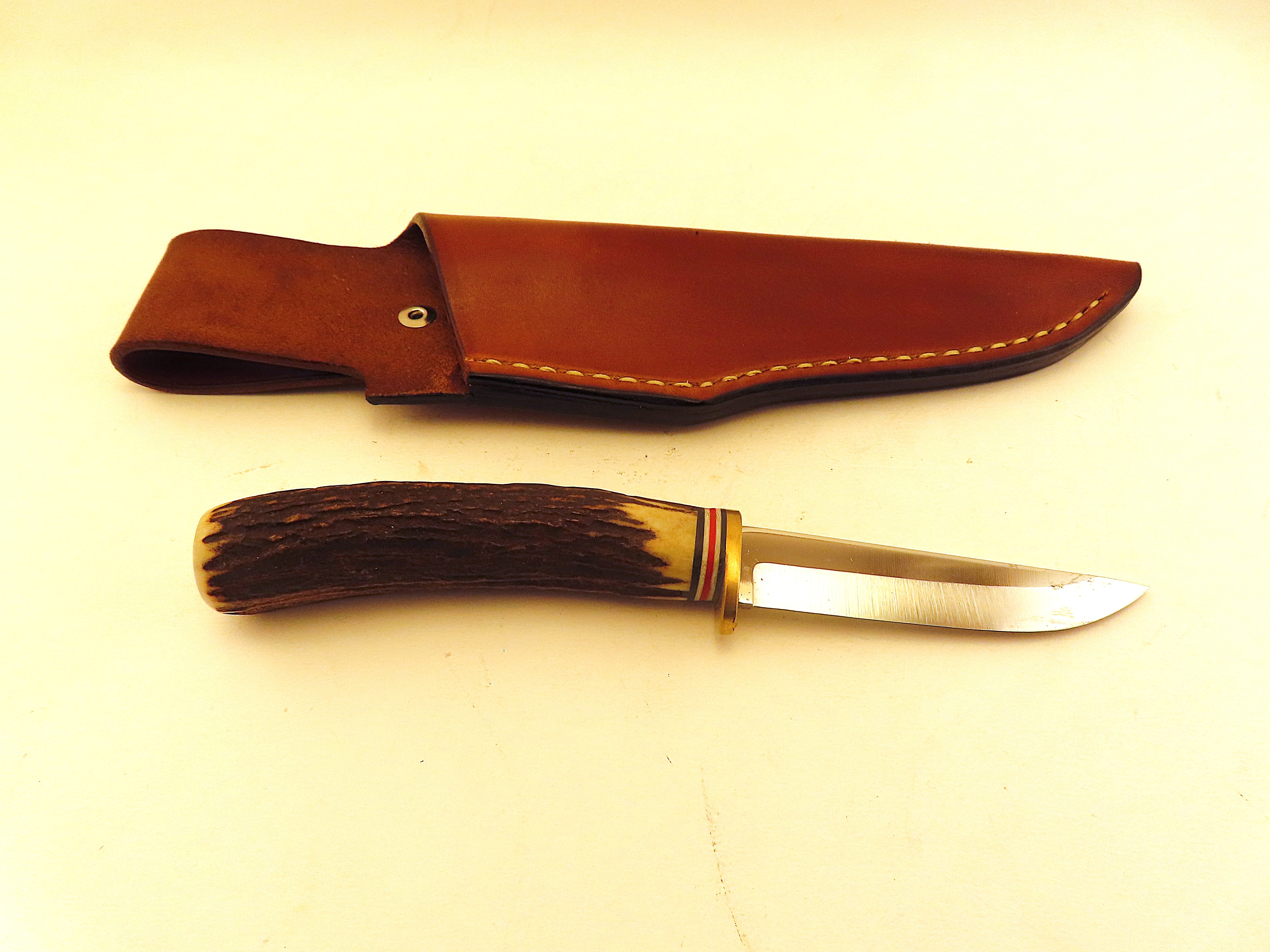 JBL Knives Custom - Mora Basic Stag Antler and G10 Spacer #2