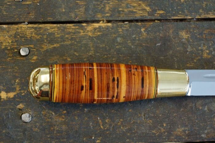 Järvenpää Kauhava Ball Pommel Knife #1156