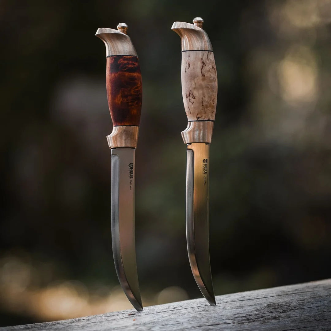 Helle DYRE VAA Kings Knife (limited edition) Dropdown to select handle material