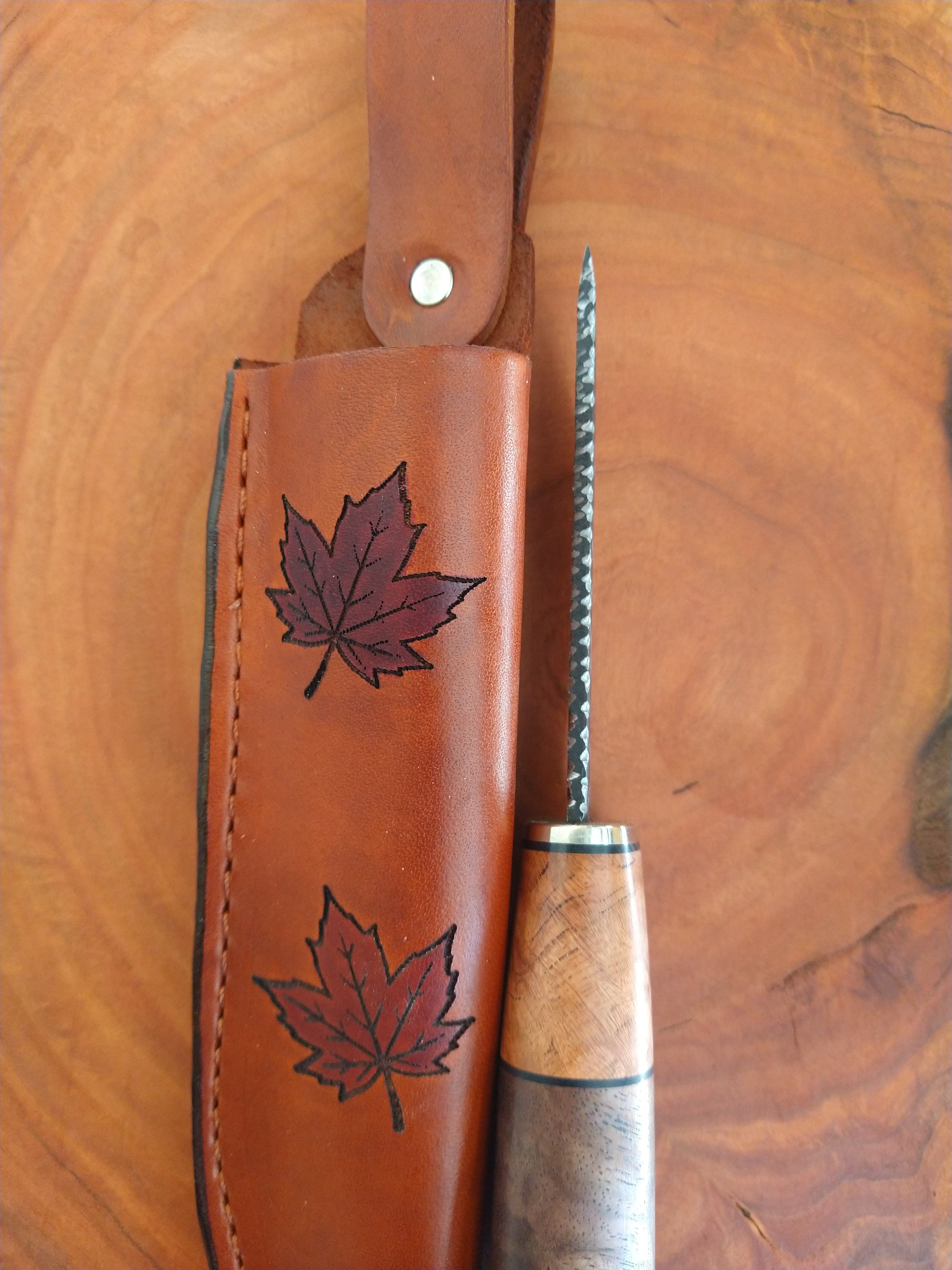 Kola Woodcraft Knives - The Maple Leaf - #18