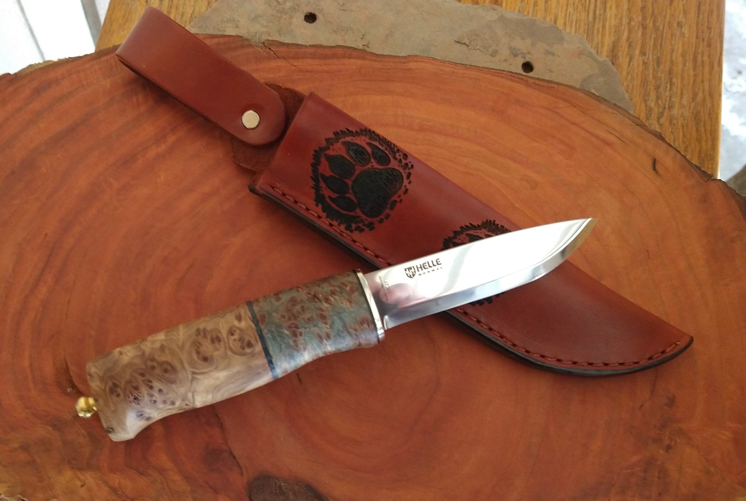 Kola Woodcraft Knives - The Helle Bear - #20