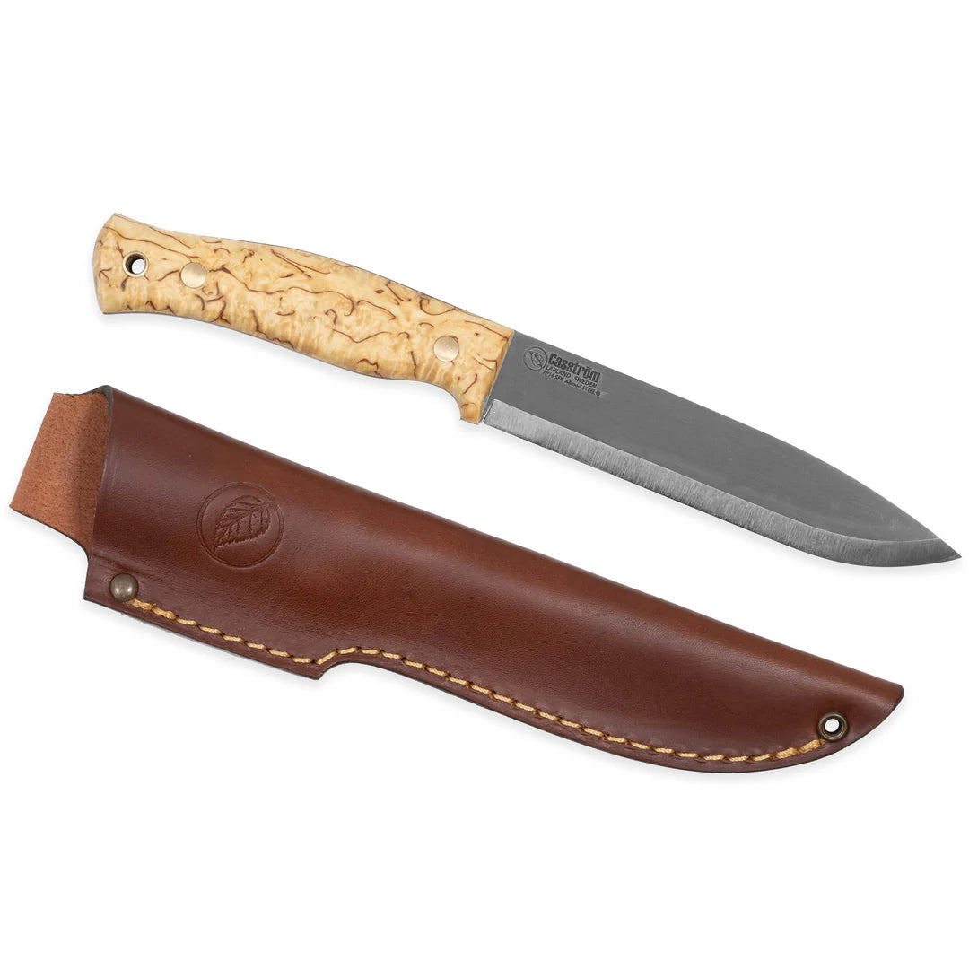 Casstrom No. 14 SFK, Green micarta