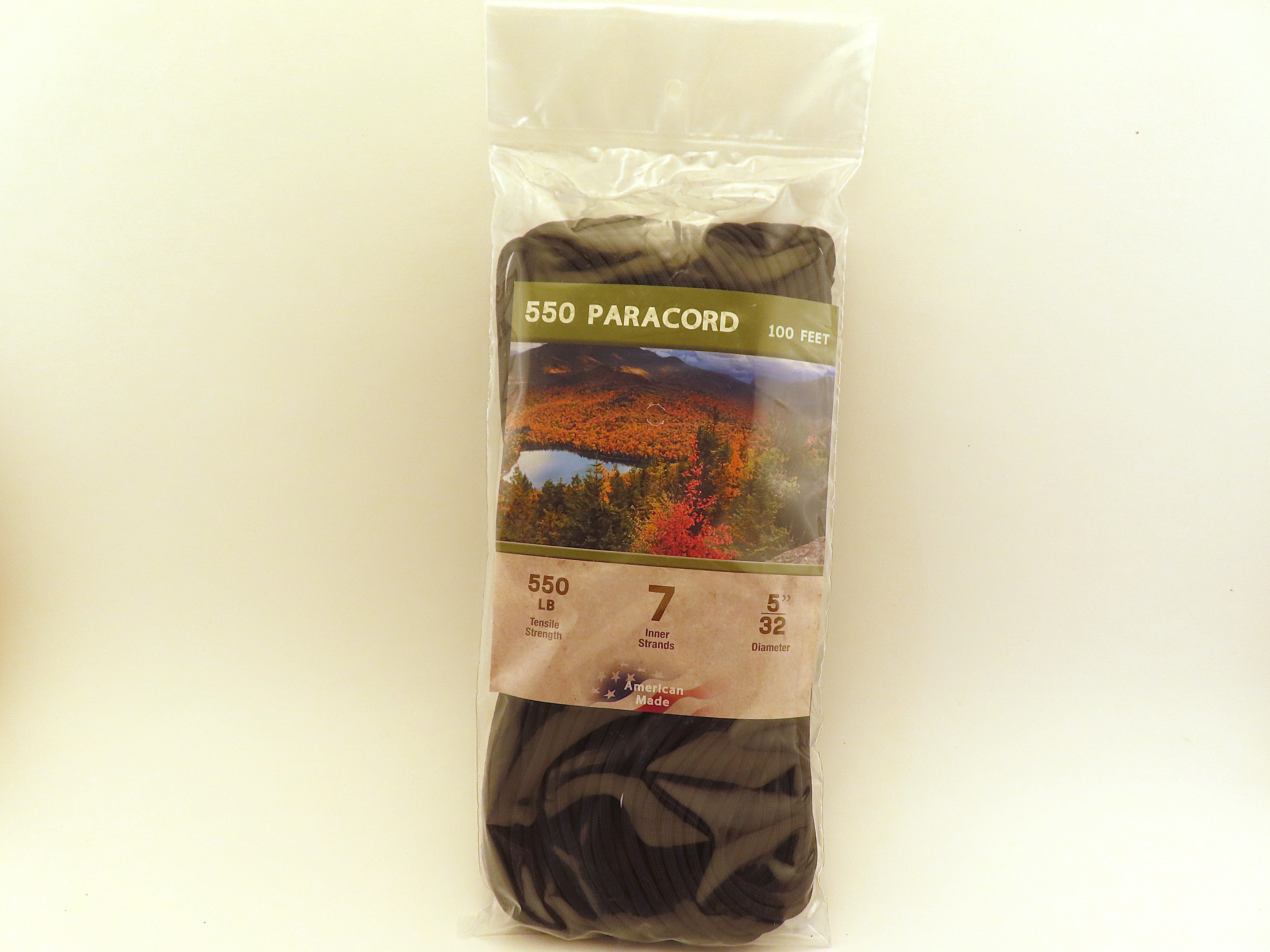 Paracord - 550 Type III Commercial 100'
