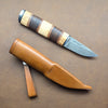 Thacker Knives #20 Traditional Damascus Puukko