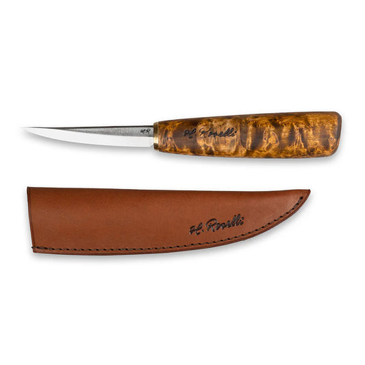Roselli R112 The Carving Knife - Stained Curly Birch (NEW 2024)