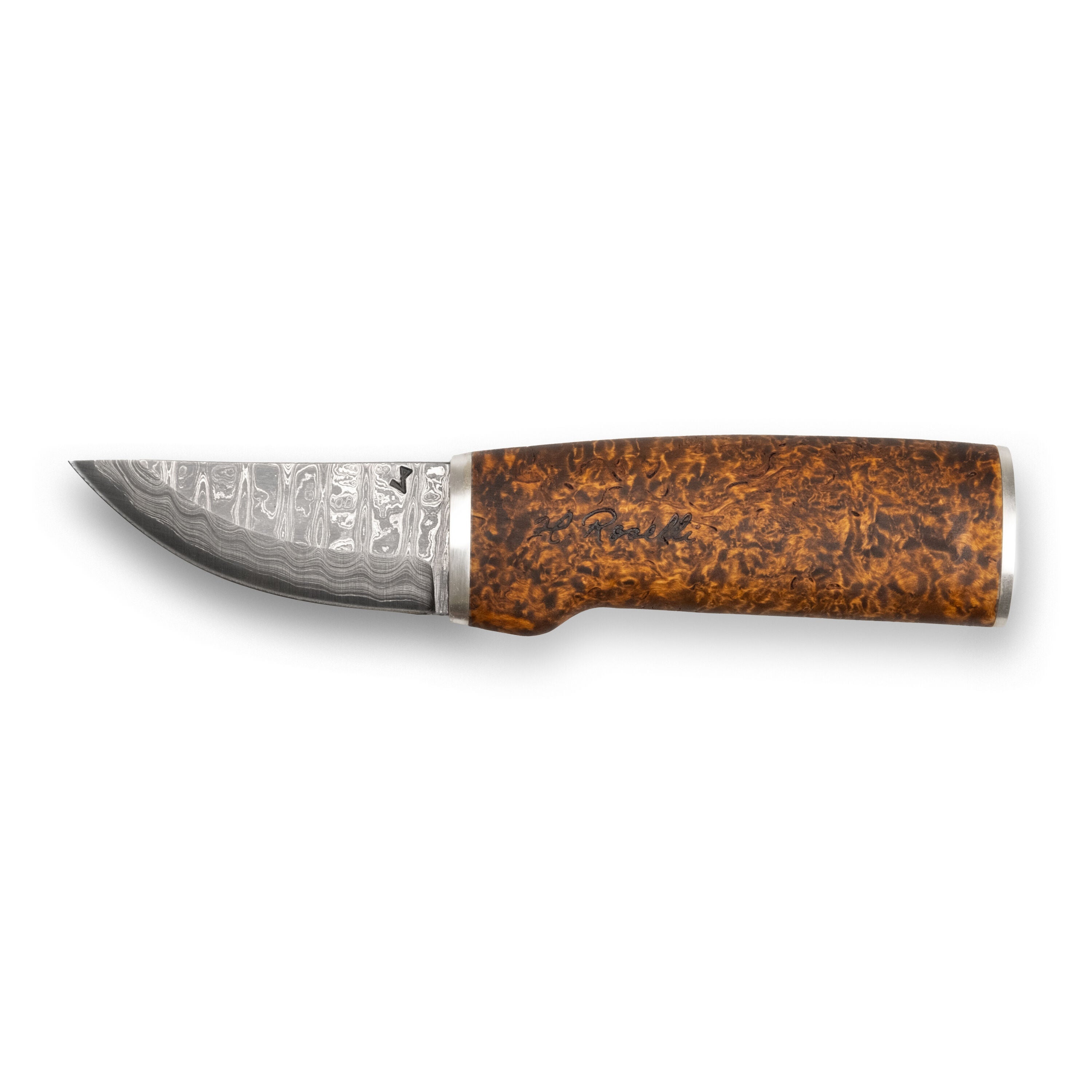 Roselli RD 320P The Grandfather Knife, Damascus