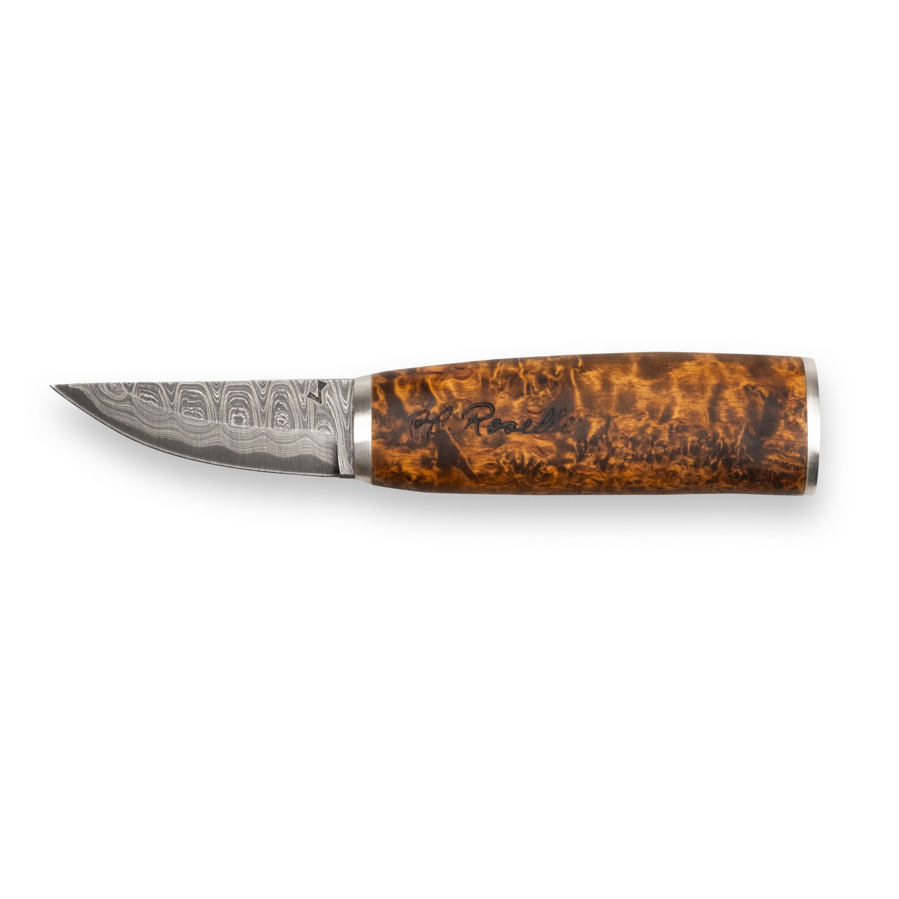 Roselli RD 330P The Grandmother Knife, Damascus