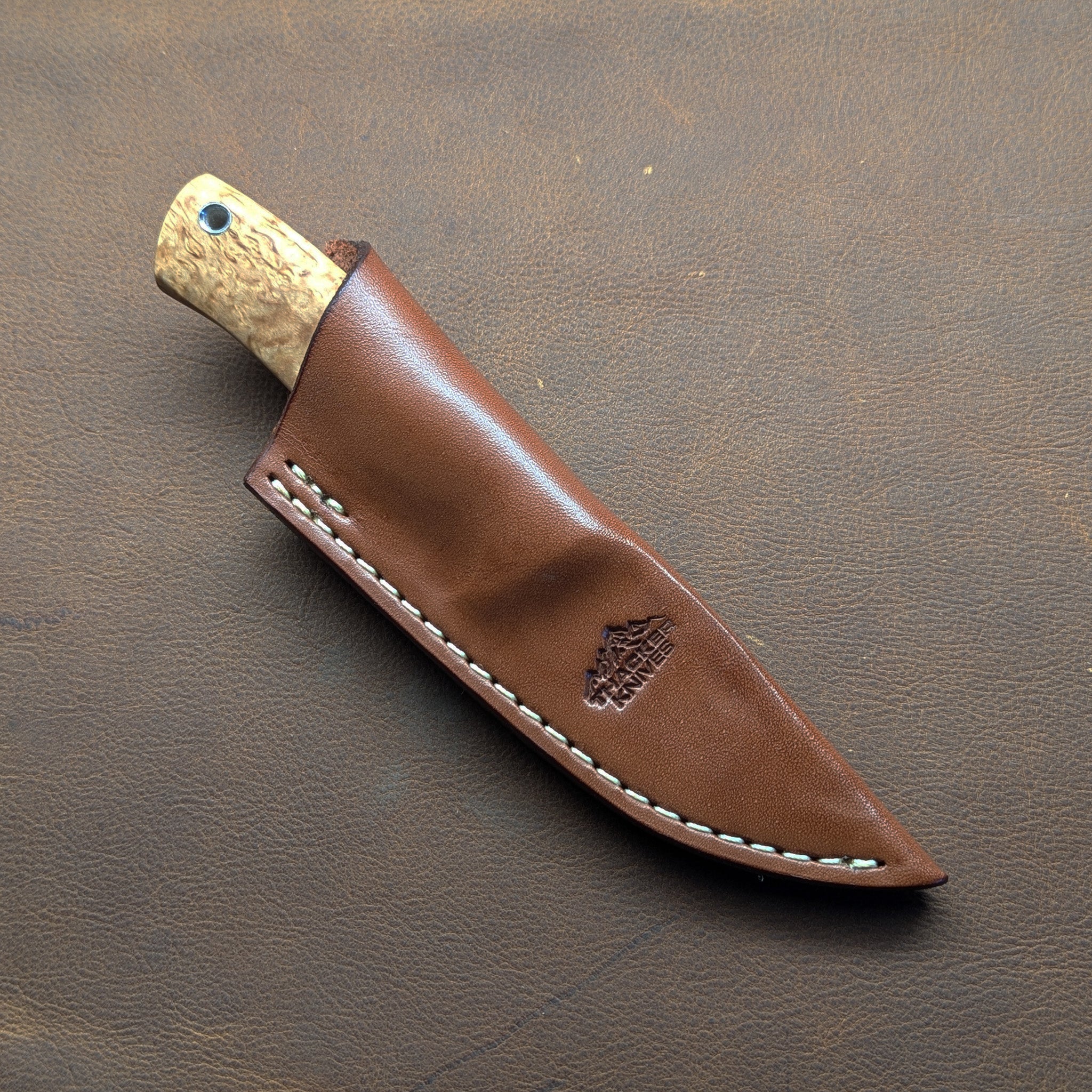 Thacker Knives #15 Ragweed Special Puukko EDC