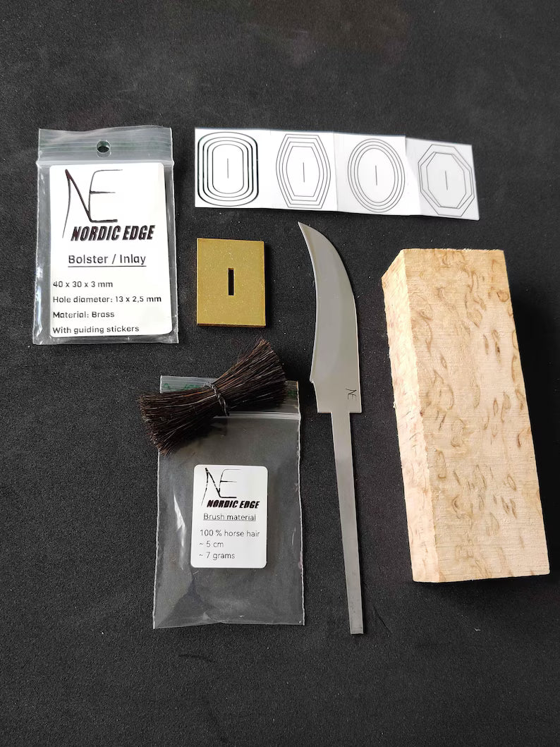 Nordic Edge DIY Entire Knife Kit (Svamplius 90)
