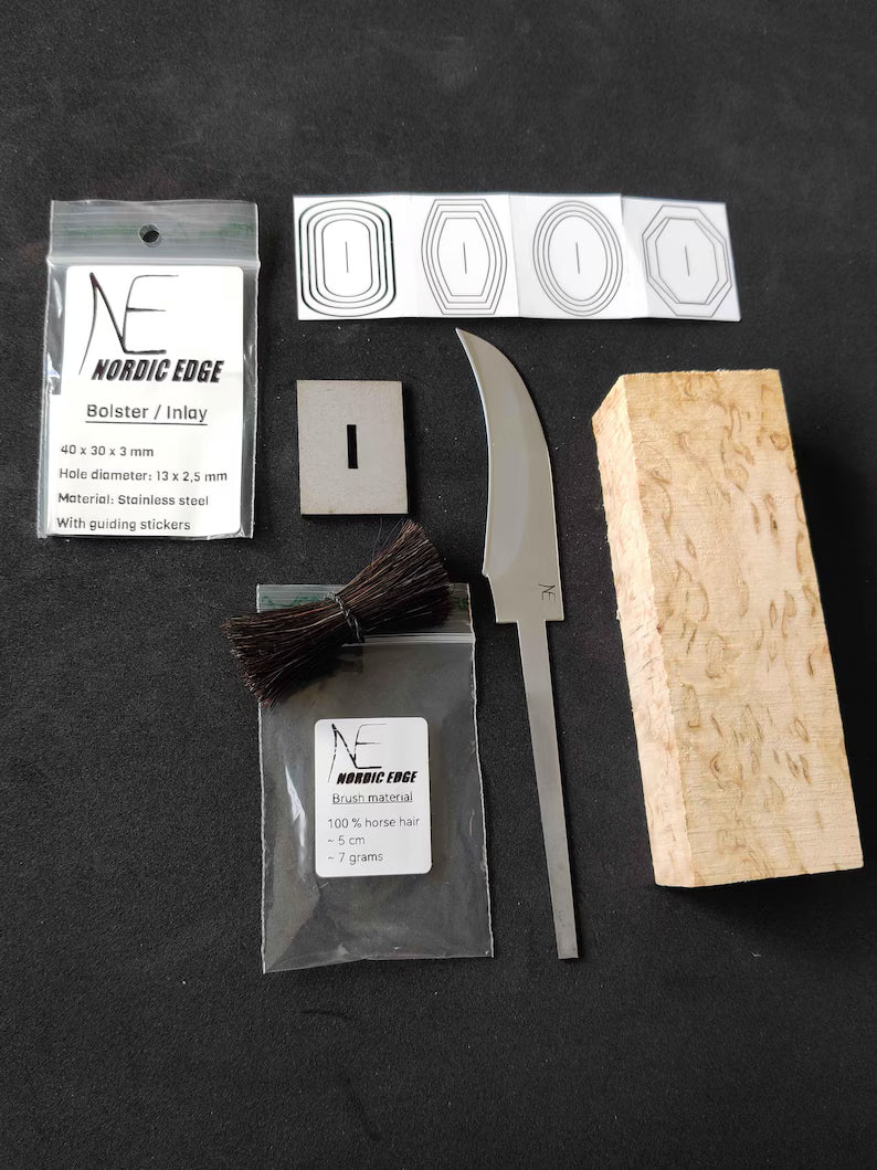 Nordic Edge DIY Entire Knife Kit (Svamplius 90)