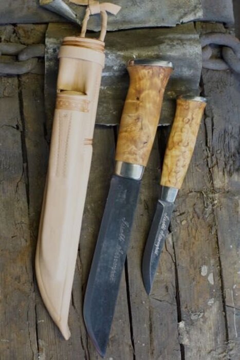 Järvenpää Puukko and Leuku Combination #5629
