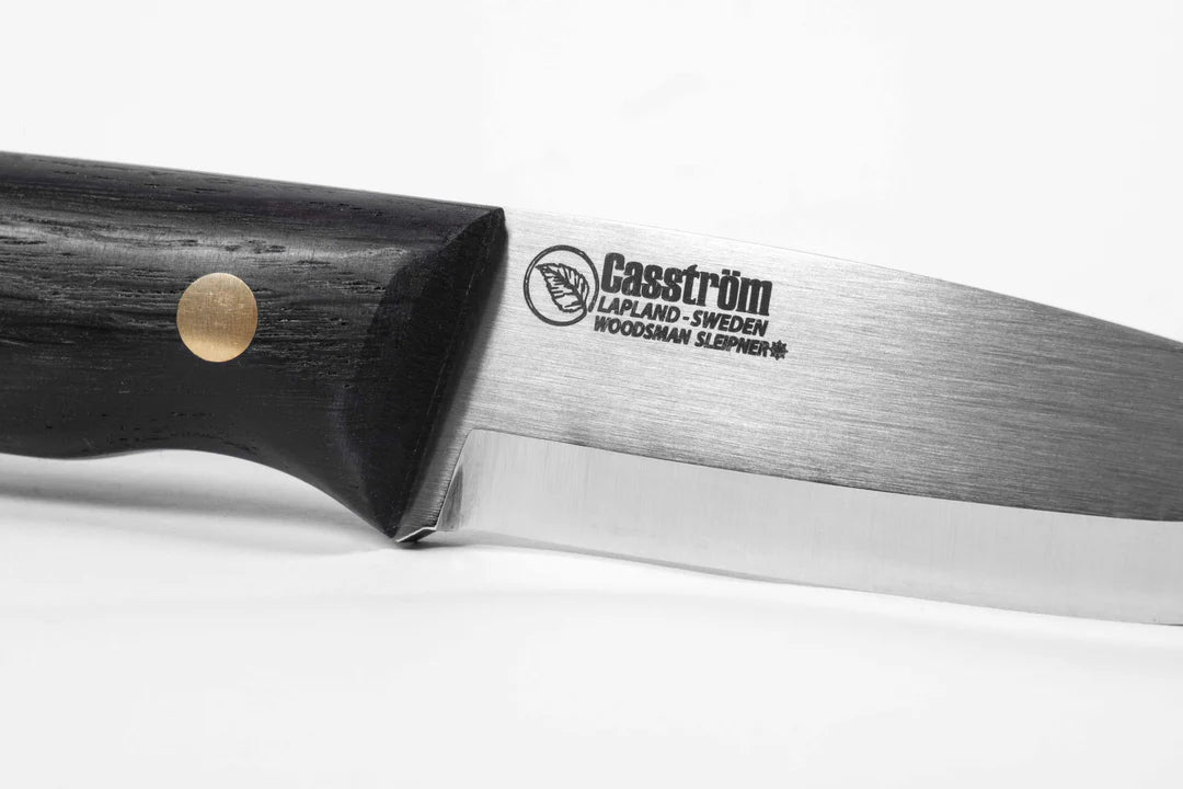 Casstrom Woodsman Knife, Bog Oak Wood Handle