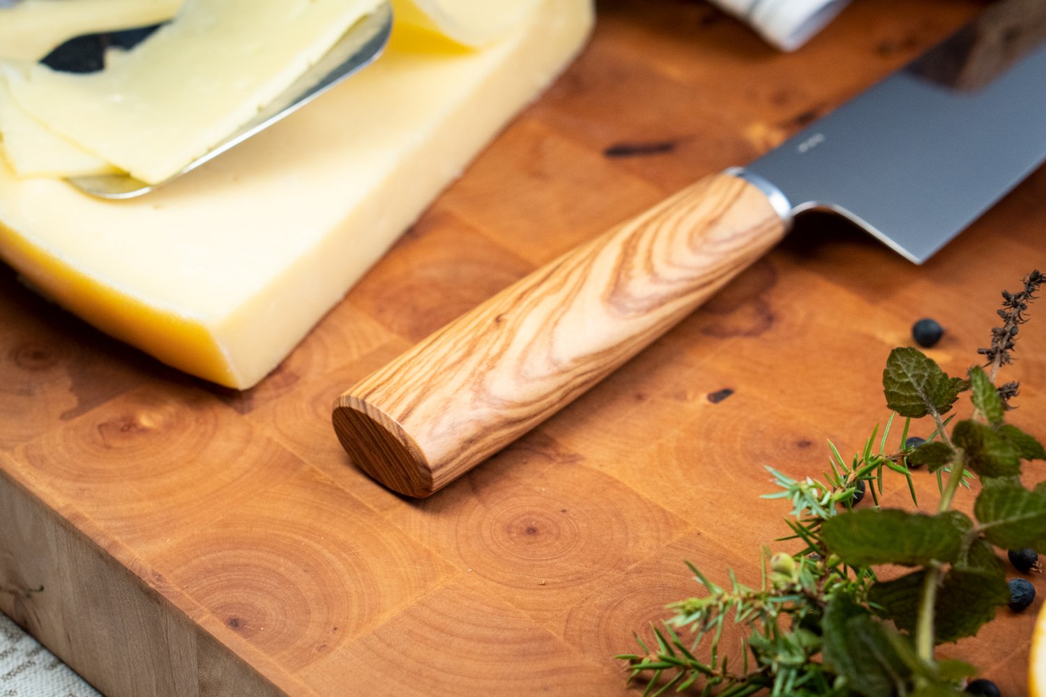 A&C Chef Knife - Olivewood