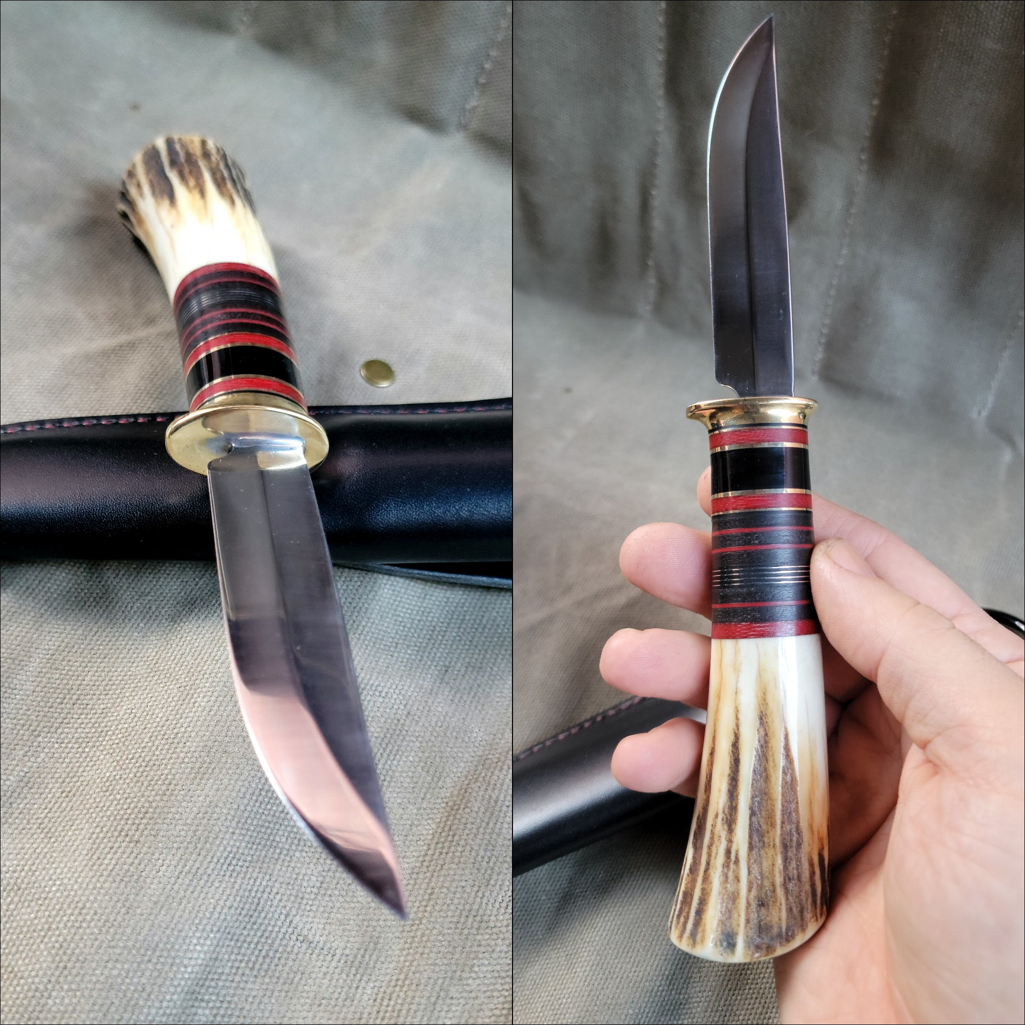 Pete's Custom Knives - Scagel style Hunter knife  #29