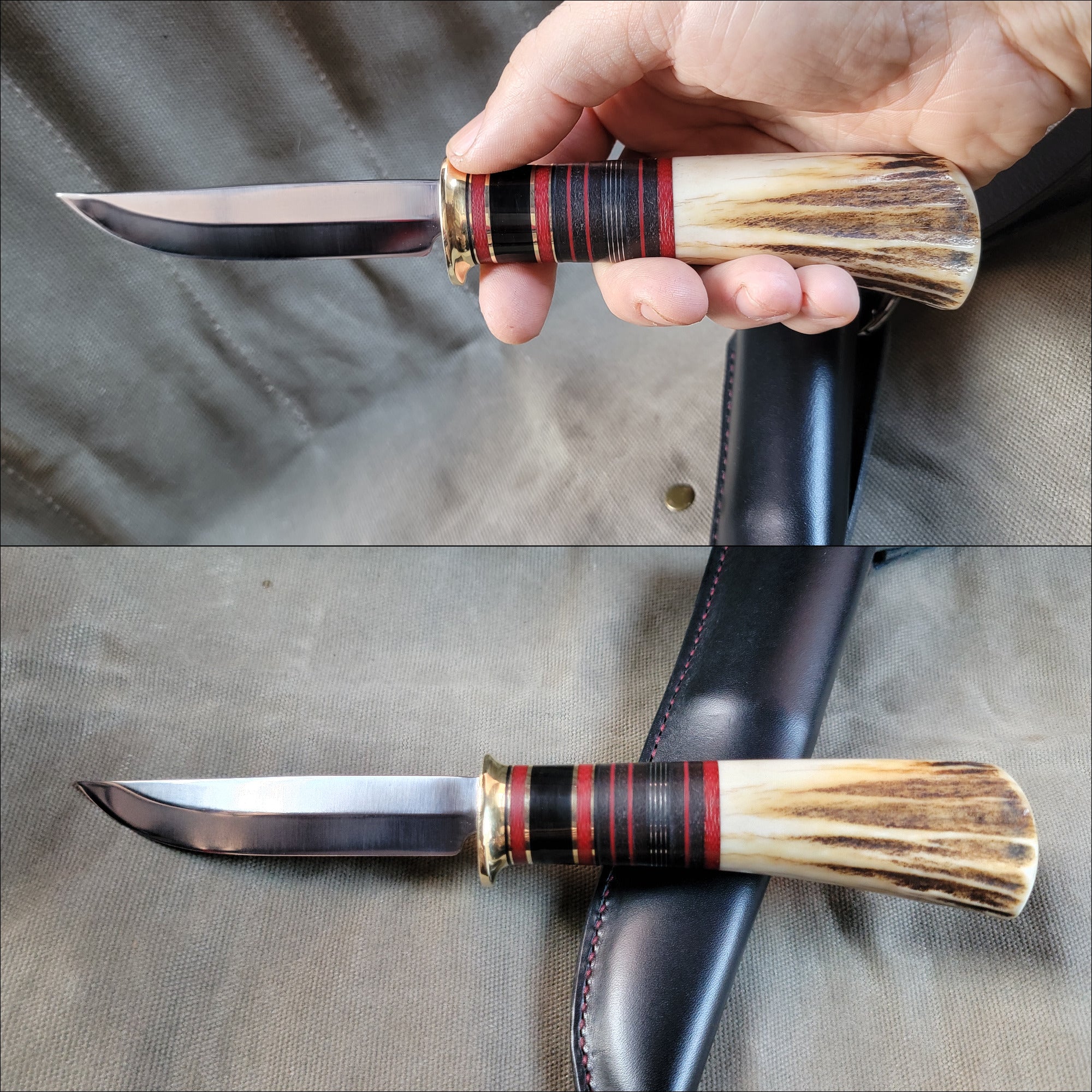 Pete's Custom Knives - Scagel style Hunter knife  #29
