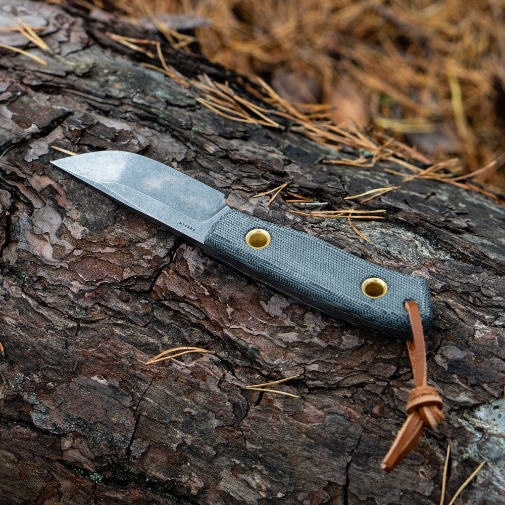 A&C Grit - Black Canvas Micarta