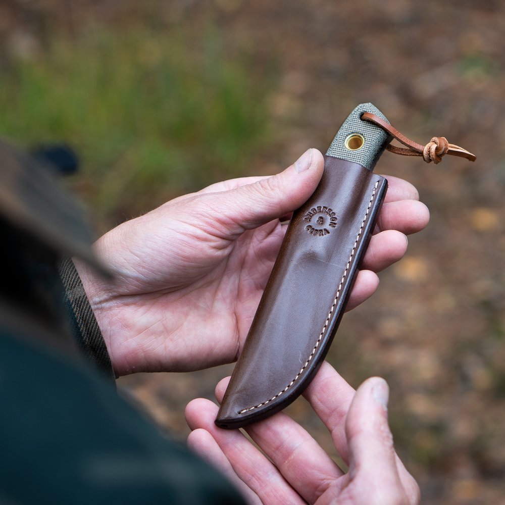 A&C Grit - Green Canvas Micarta