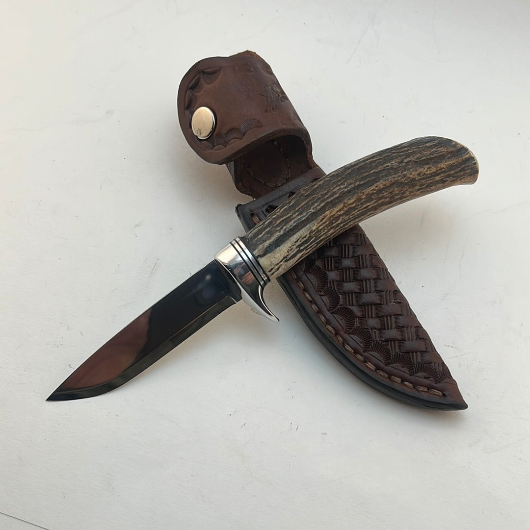 Skala Custom Knives - Helle Blade/ Red Stag Handle #31