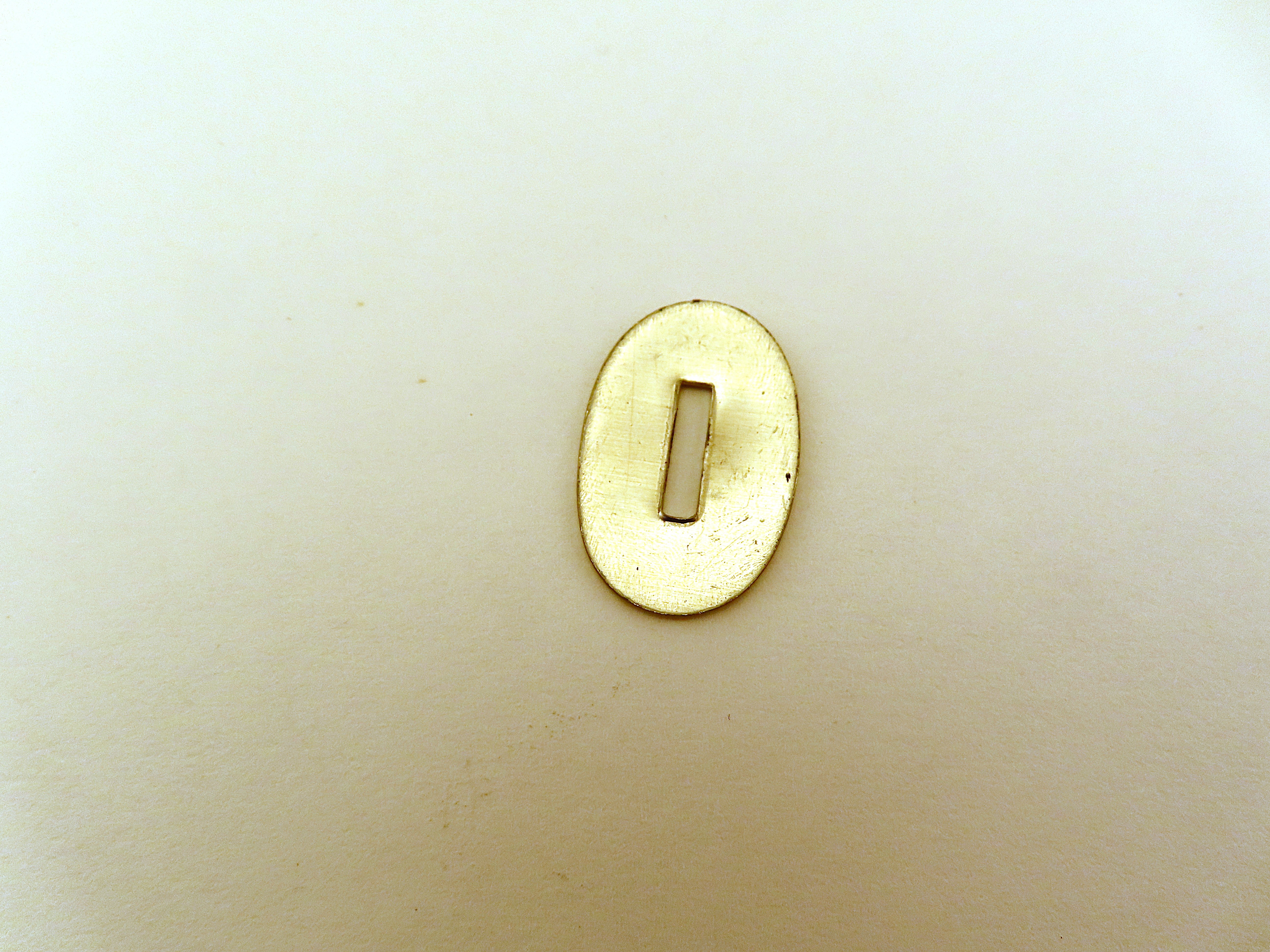 Lauri 21x32x1 Spacer Straight Cut to slide right onto standard 3.2mm tangs