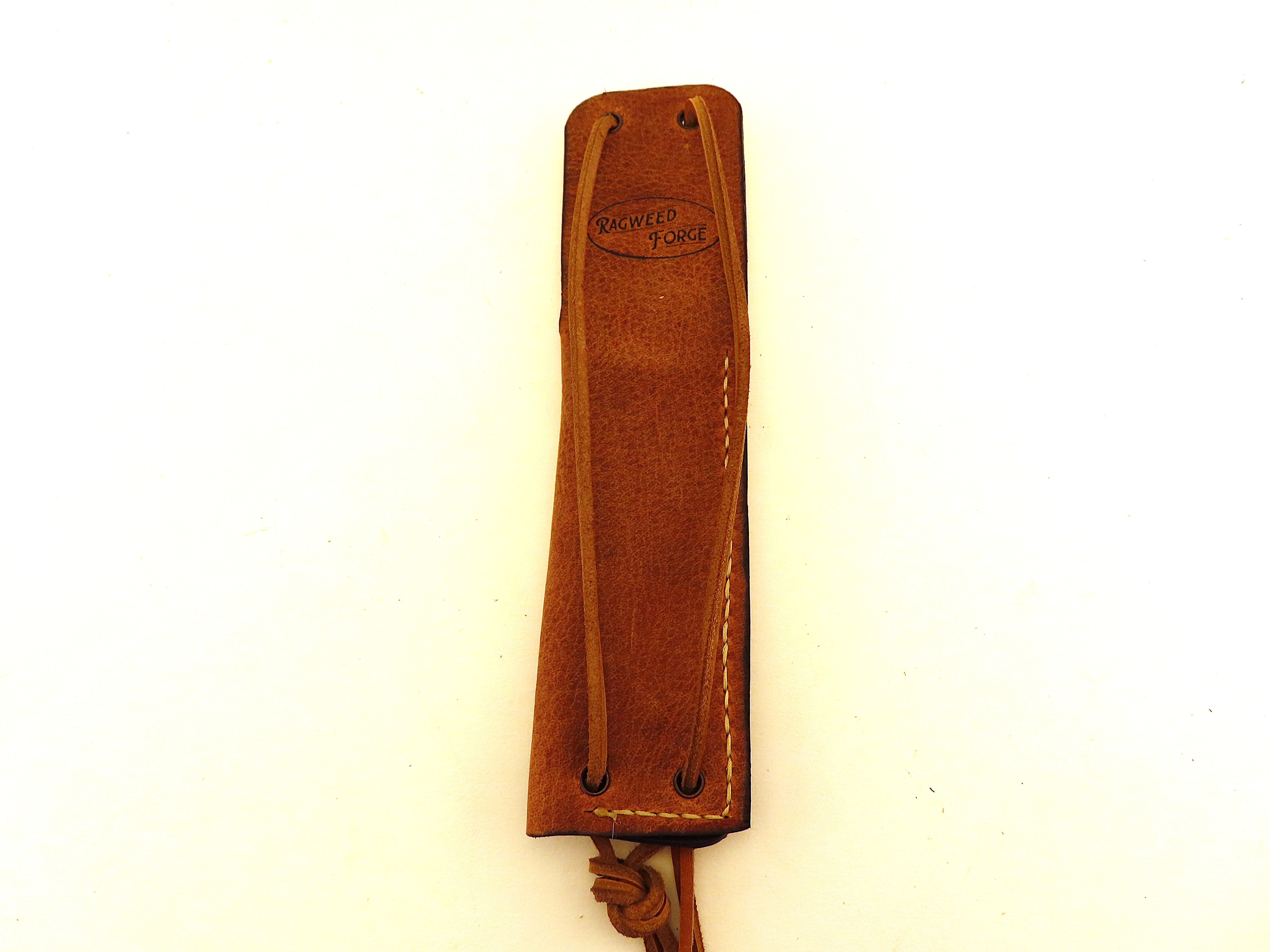 Ragweed Forge Neck Sheath #4 (5 1/2" made from 6oz Leather) Hand Made in our leather shop!