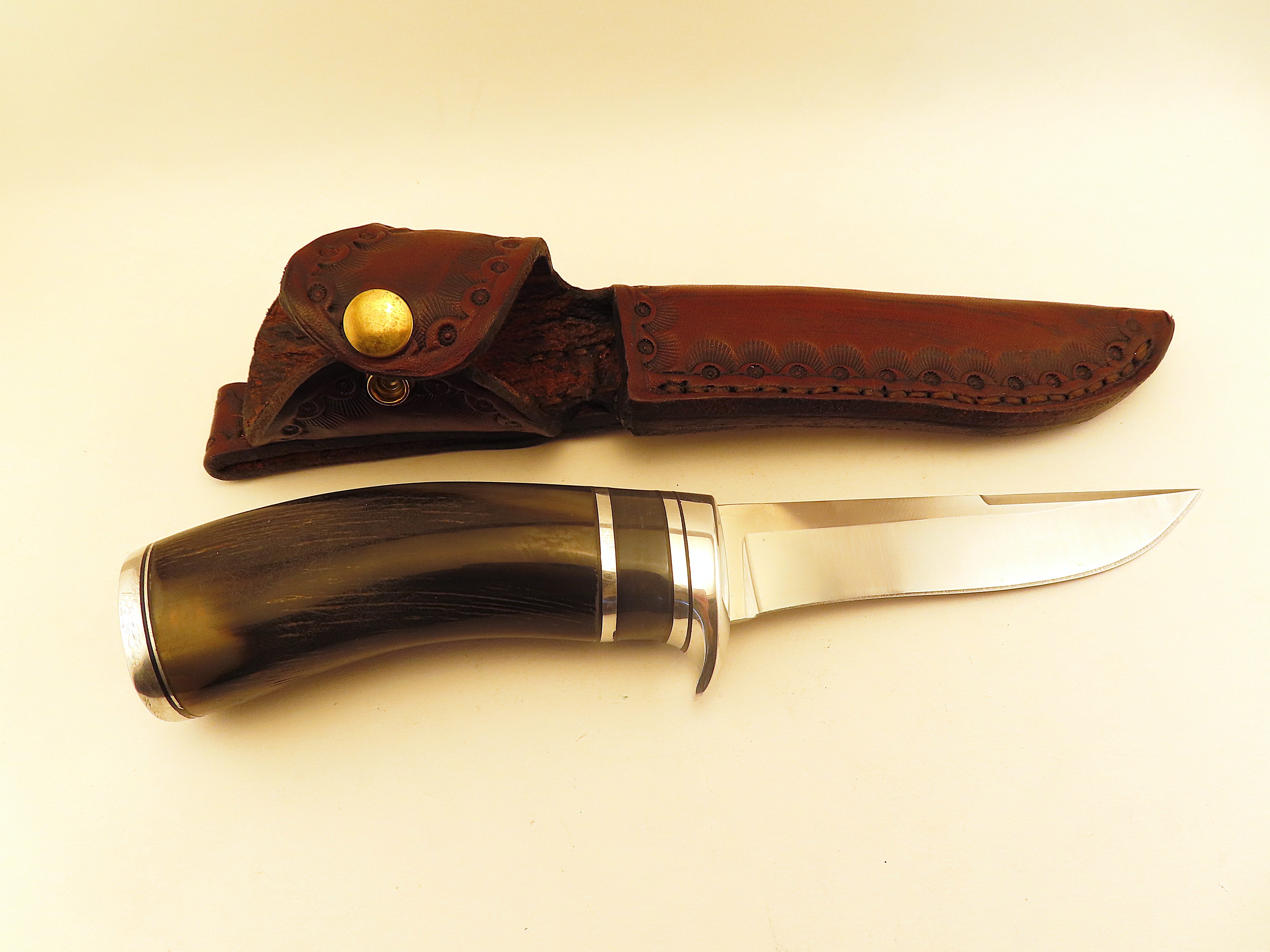 Skala Custom Knives - Nordic Edge Stainless / Kudu Horn - #177