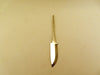 Lauri Small Skinner 82 Stainless Steel Blade with Ricasso (True Scandi with 0 Secondary Bevel)