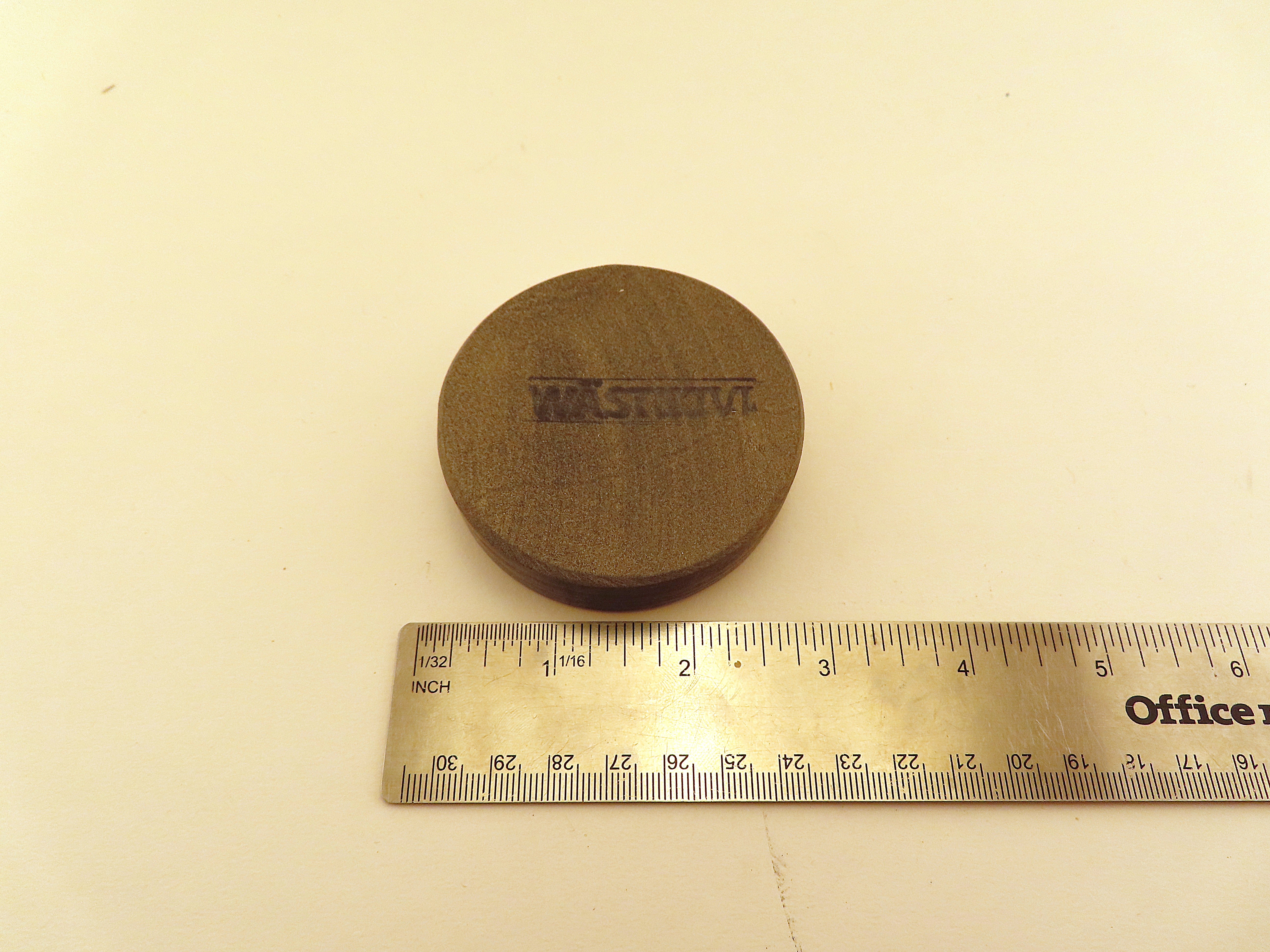 Sharpening -Wästikivi Finnish Whetstone - Axe Stone (round)