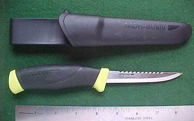 Mora Fishing Scaling Knife Bushcraft Puukko Knife