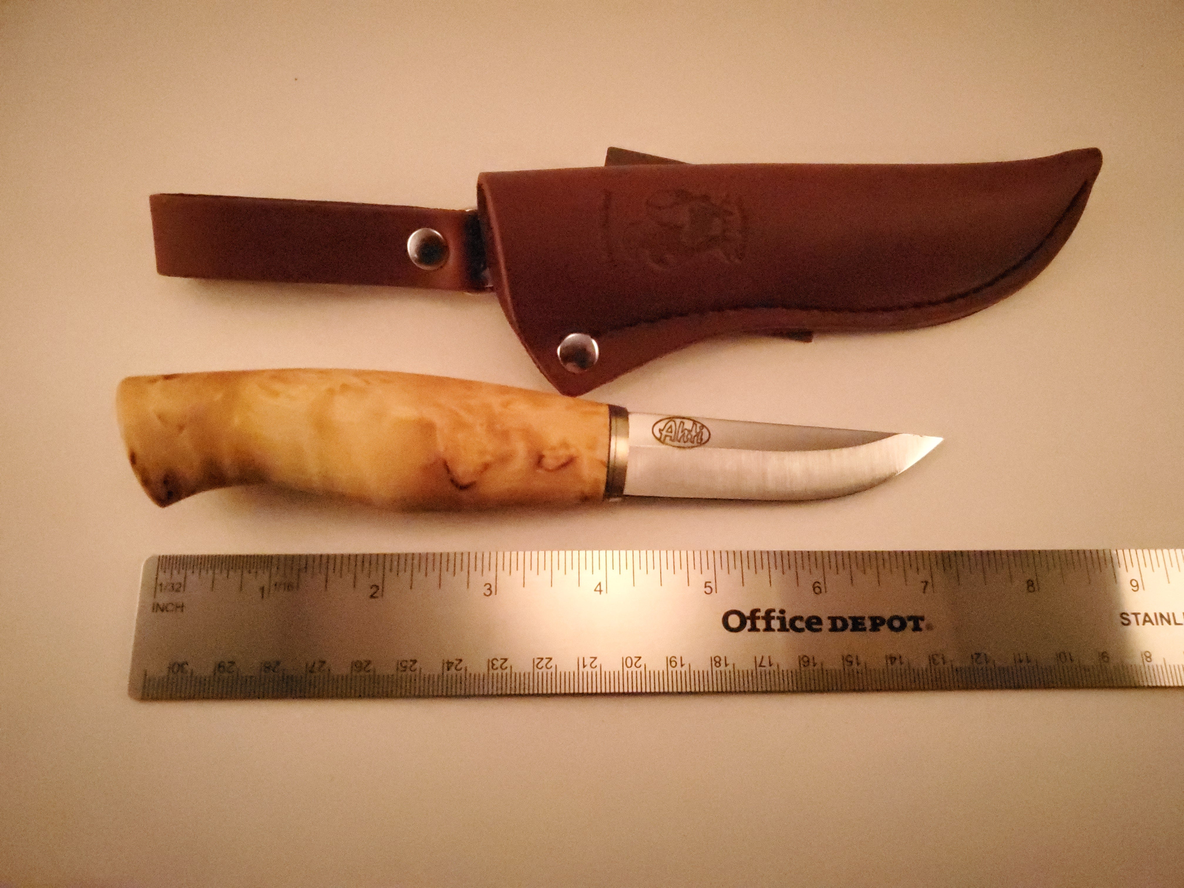 Ahti Hunting Bushcraft Puukko Knife