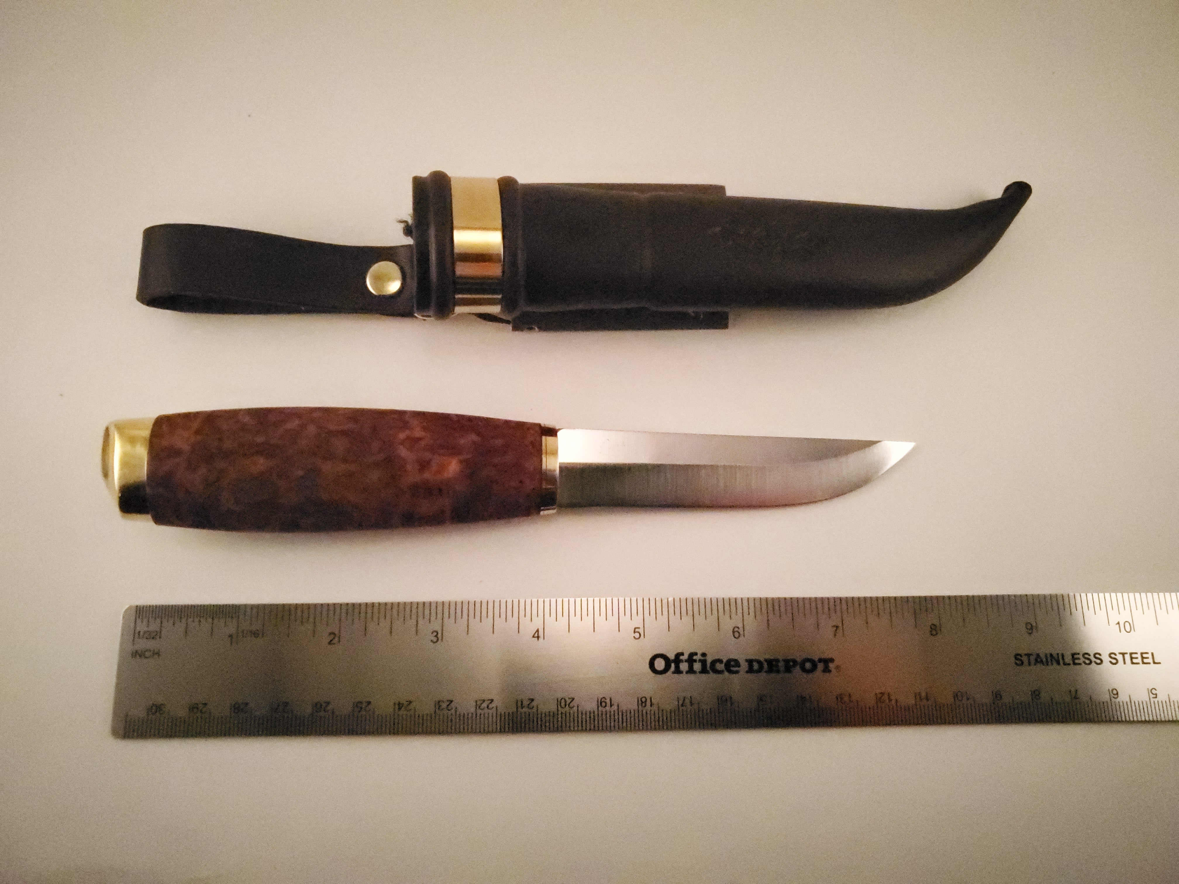 Ahti Hunting Bushcraft Puukko Knife