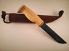 Wood Jewel Bear Leuko Bushcraft Outdoor Puukko Knife