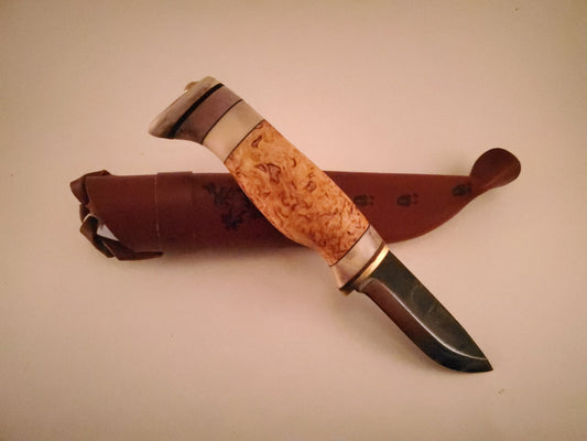 Fishing knife Wood Jewel Fillet, birch handle 23F 16cm for sale