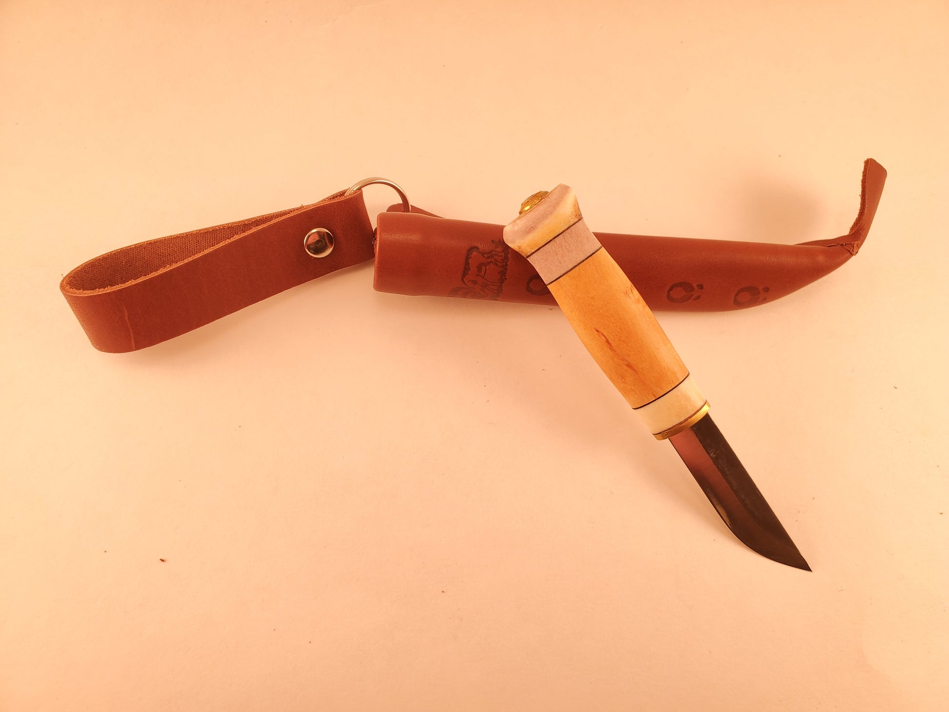 Wood Jewel Little knife Bushcraft Outdoor Knife Puukko