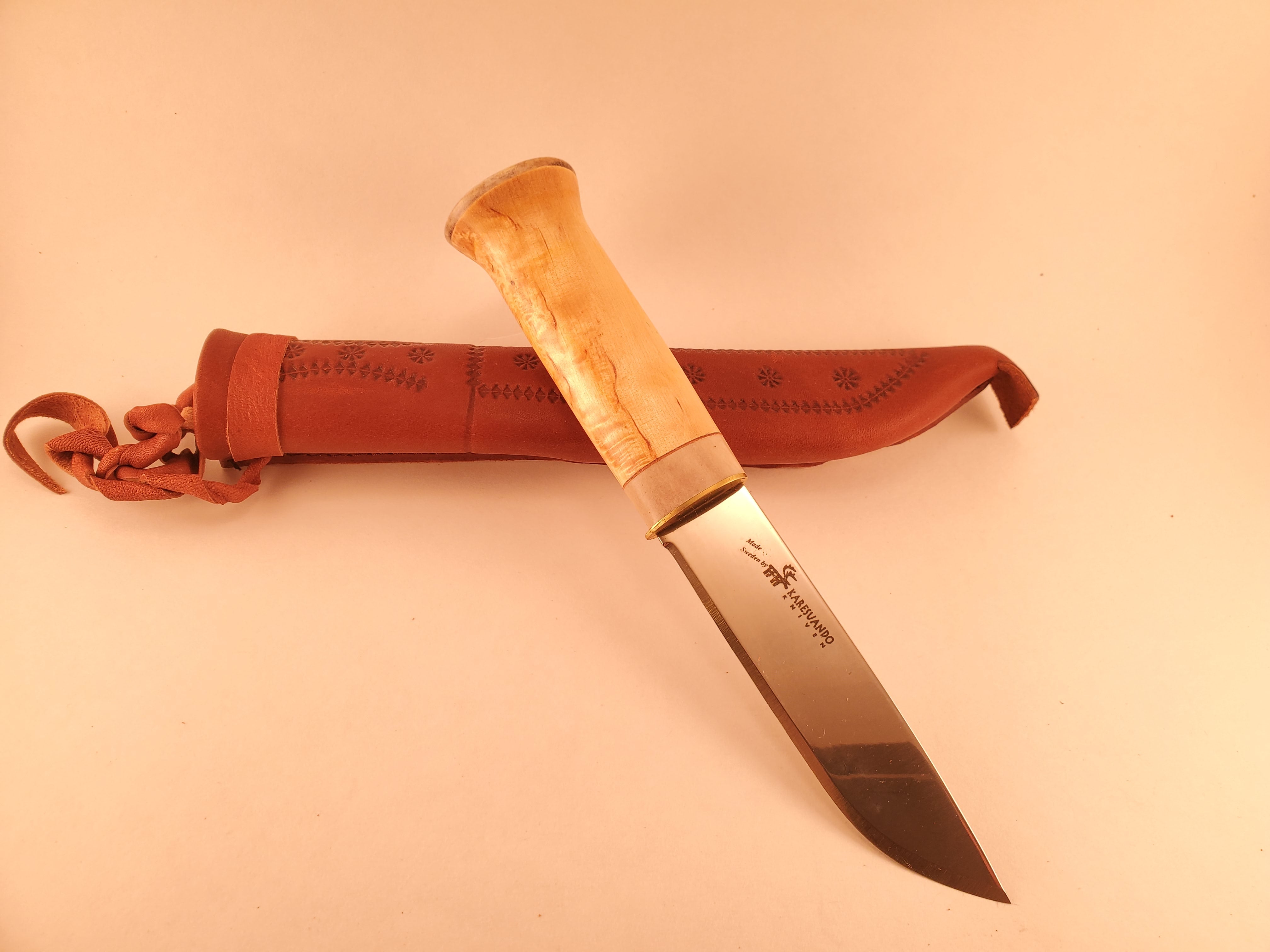 Karesuando Björnen Leuku Outdoor Bushcraft Hunting Knife