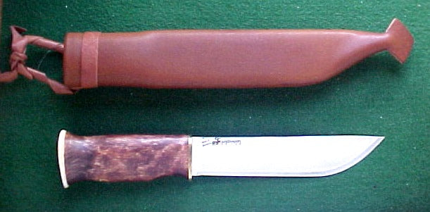 Karesuando Outdoor Hunting All Purpose Camp Knife Leuku With Sheath