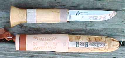 Karesuando Järven Sami Style Bushcraft Outdoor Knife