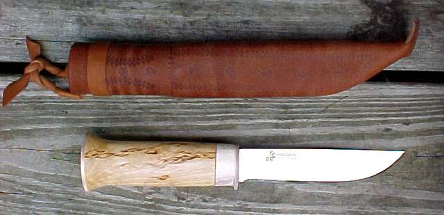 Karesuando Björnen Leuku Outdoor Bushcraft Hunting Knife