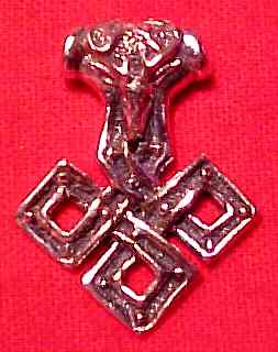 Stag Knot Hammer Pendant Jewelry