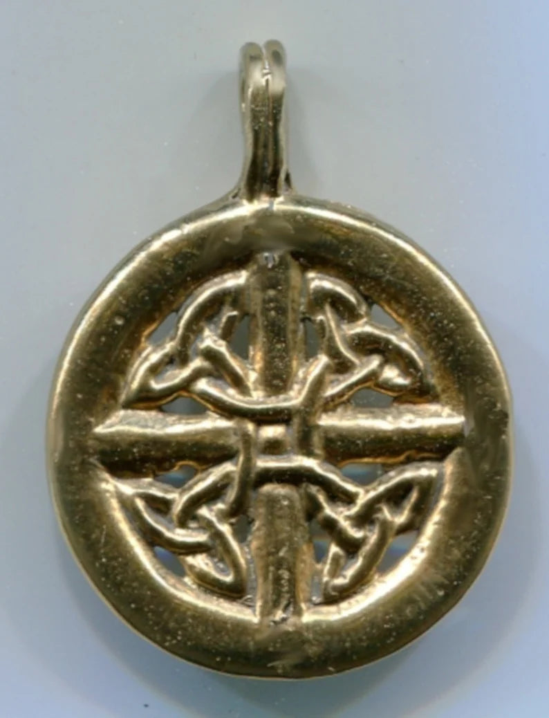Runic Direction Wheel Pendant Jewelry
