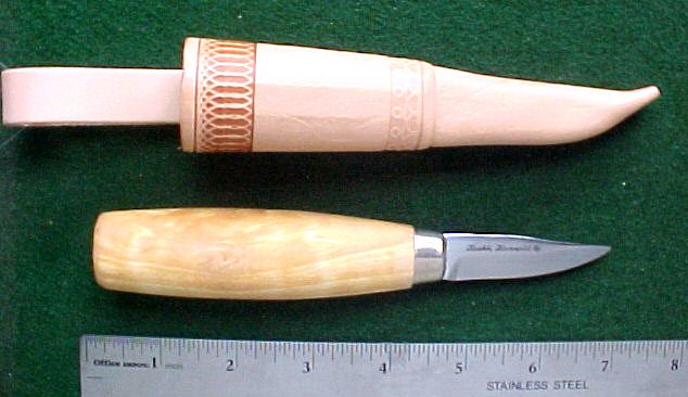 Järvenpää Wood Carving Knife Puukko
