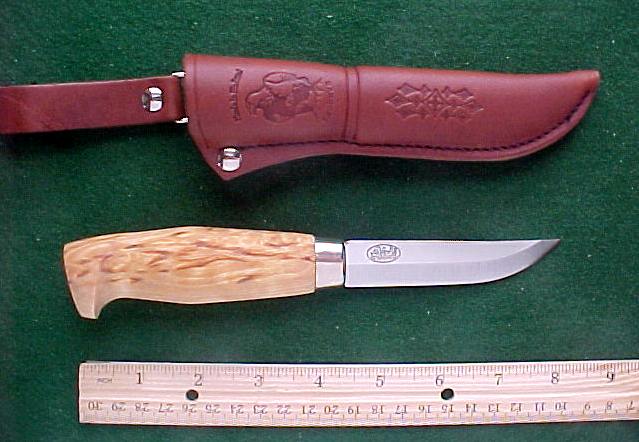 Ahti Outdoor Bushcraft Puukko Knife