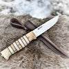 Helle Arv Hunting Bushcraft Outdoor Puukko Knife