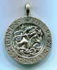 Futhark Dragon Viking Pendant